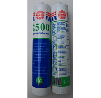 Acidic silicone sealant